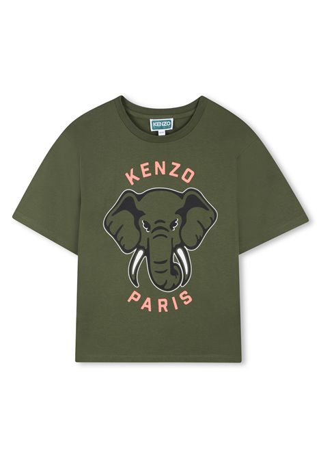 T-shirt con stampa KENZO KIDS | K6180364B
